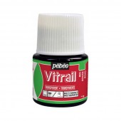 Краска для стекла и металла PEBEO Vitrail прозрачная лаковая, цвет 050-050 красный, 45 мл